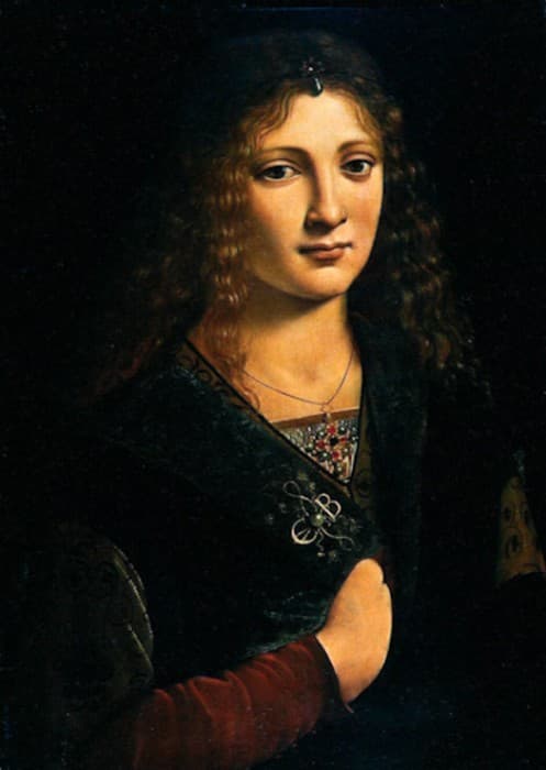 Portrait alleged to be of Anne Whateley (in fact likely to be Girolamo Casio) — Giovanni Antonio Boltraffio