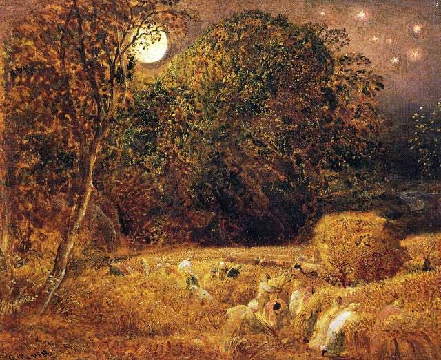 The Harvest Moon — Samuel Palmer