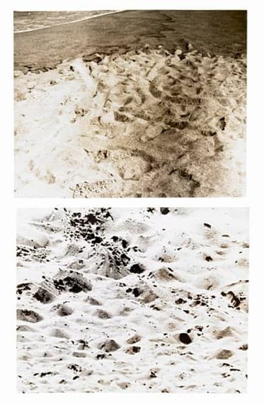 Duration Piece #12, Venice, California - Plum Island, (Newburyport) Massachusettes — Douglas Huebler