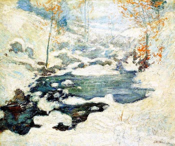 Icebound — John Henry Twachtman