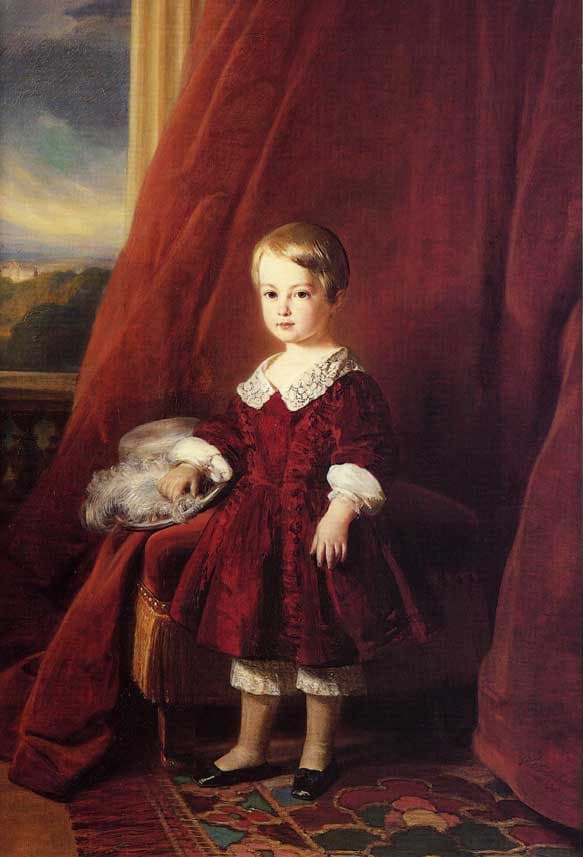 Portrait of Louis d'Orleans — Franz Xaver Winterhalter