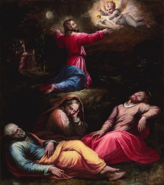 The Garden of Gethsemane — Giorgio Vasari