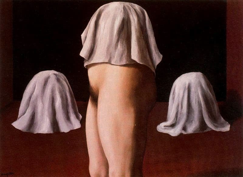 The symmetrical trick — René Magritte
