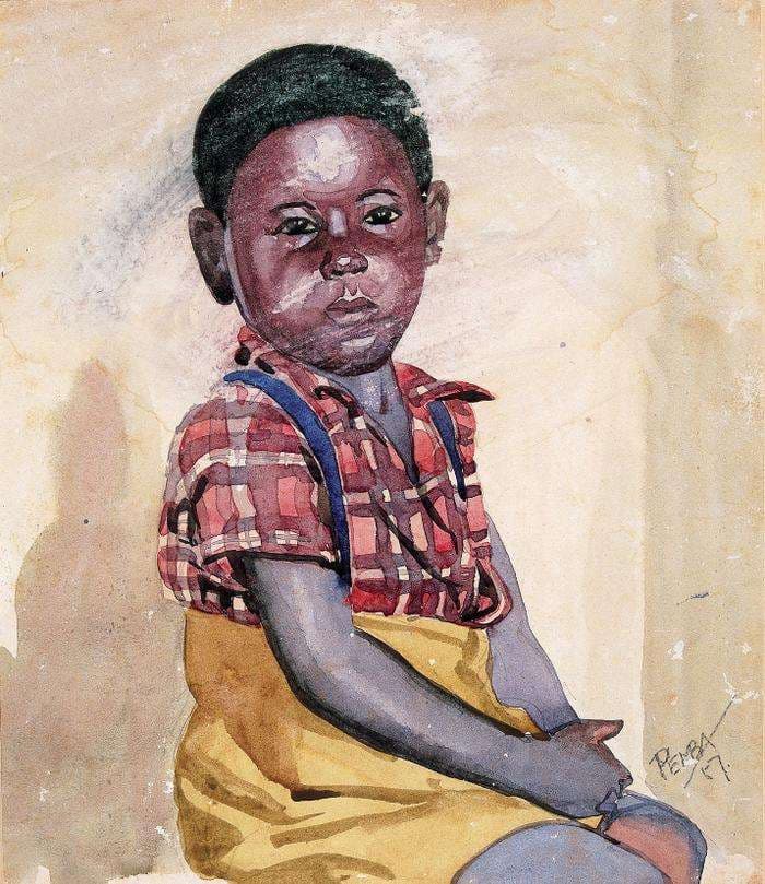 Young boy — George Pemba