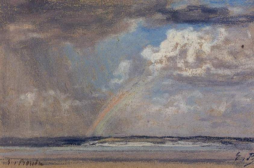 Norman Beach, Arcenciel — Eugène Boudin