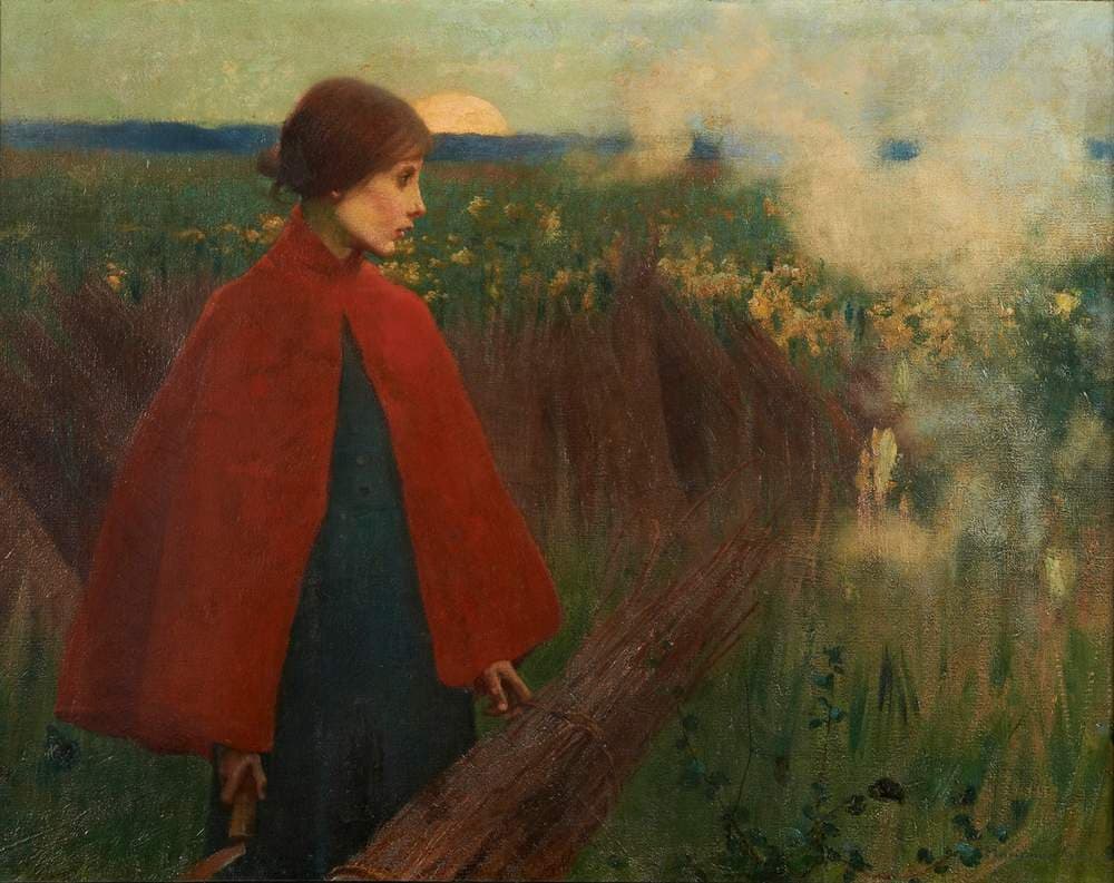The Passing Train — Marianne Stokes