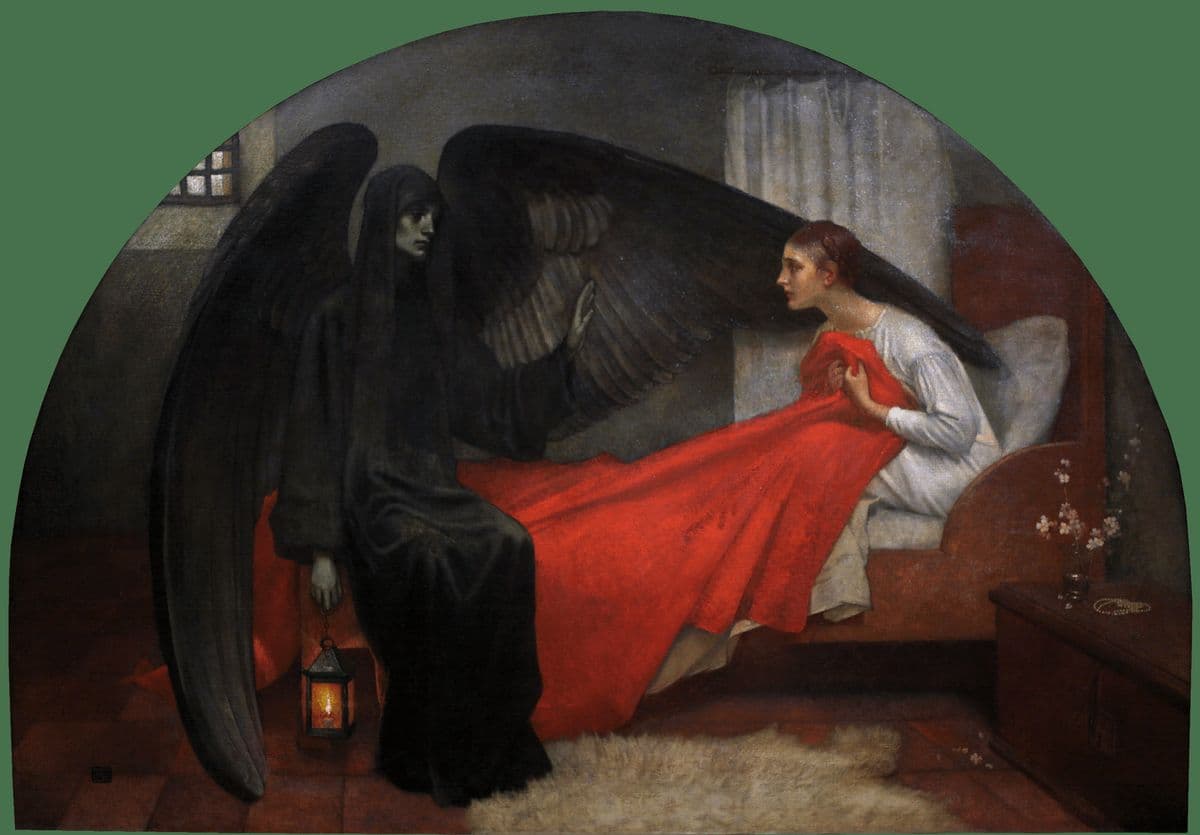 Death and the Maiden — Marianne Stokes