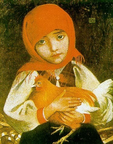Slovak Girl — Marianne Stokes