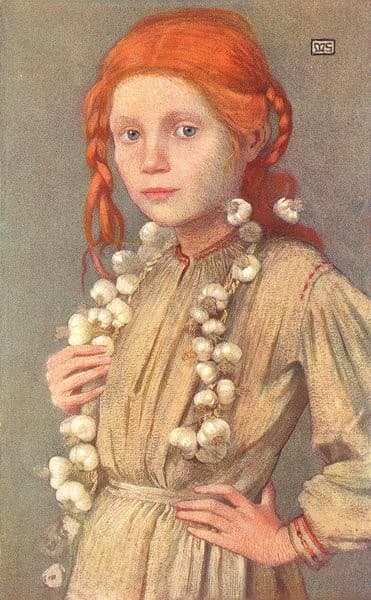 Garlic Seller — Marianne Stokes
