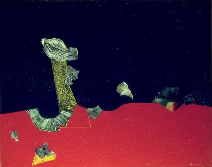 Landscape with shells — Max Ernst