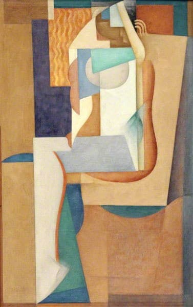 Cubist Composition. Sitting Woman — Vytautas Kairiukstis