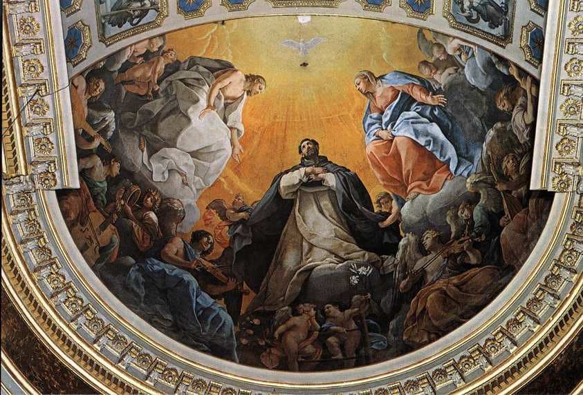 The Glory of St Dominic — Guido Reni