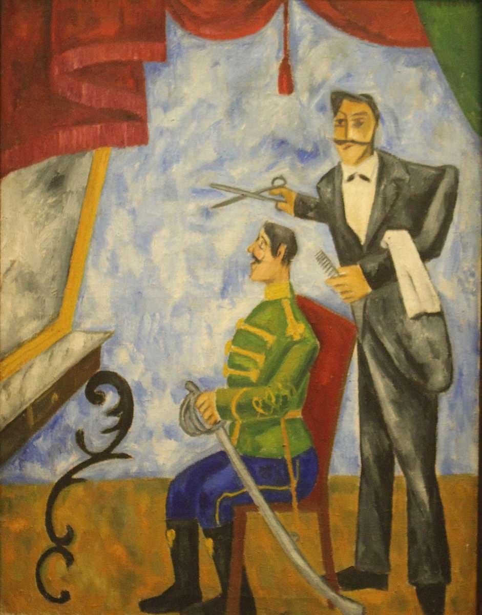Offiziersfriseur — Mikhail Larionov
