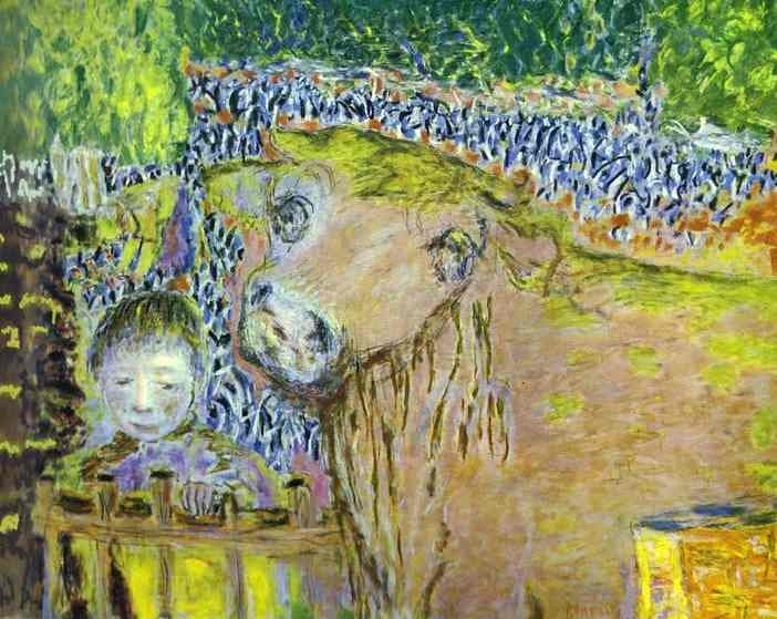 Bull and Child — Pierre Bonnard