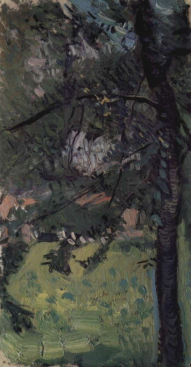 Study of tree — Richard Gerstl