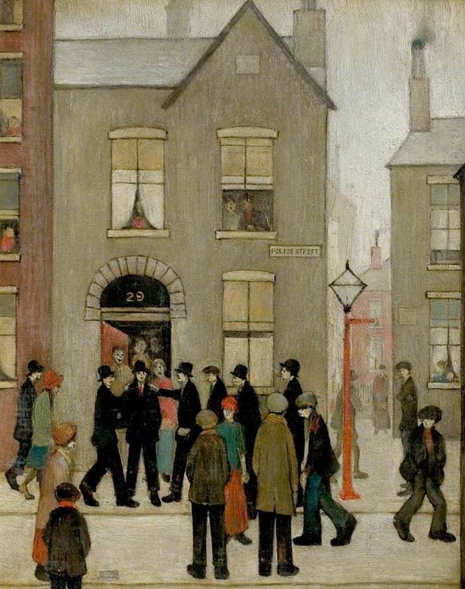 The Arrest — L.S. Lowry