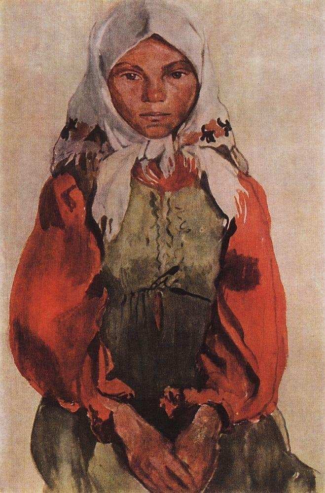 Country Girl — Zinaida Serebriakova