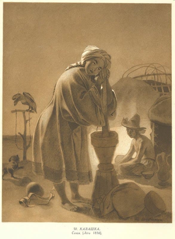 Kazakh woman — Taras Shevchenko