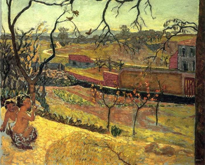 Early Spring (Little Fauns) — Pierre Bonnard