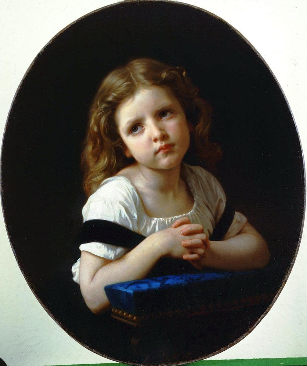 The Prayer — William-Adolphe Bouguereau