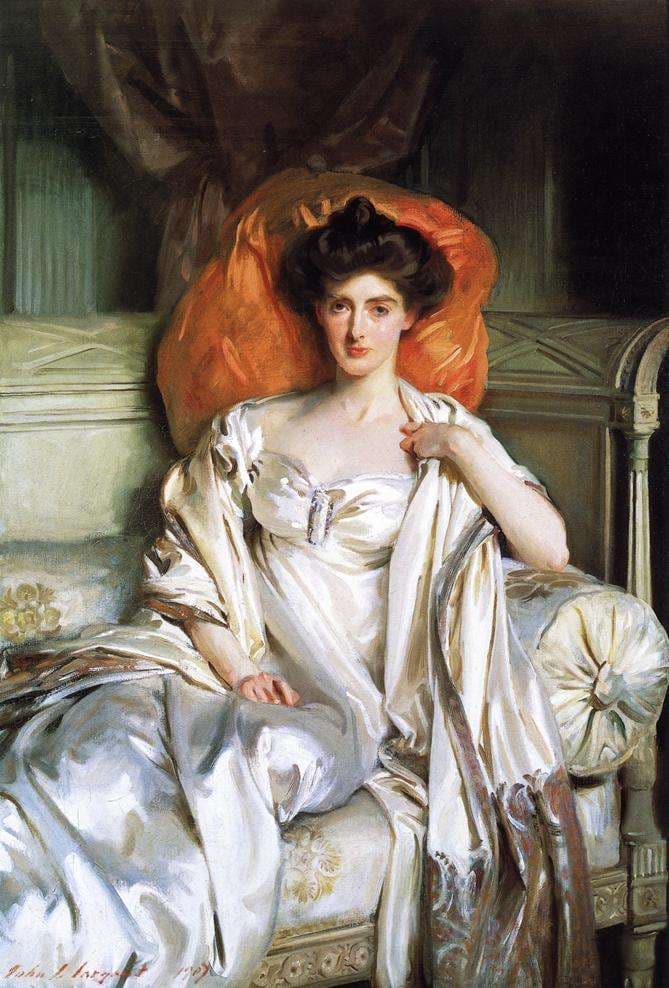Mrs. Huth Jackson (Clara Annabel Caroline Grant Duff) — John Singer Sargent