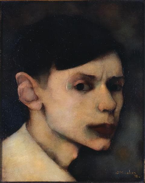 Self Portrait — Jan Mankes