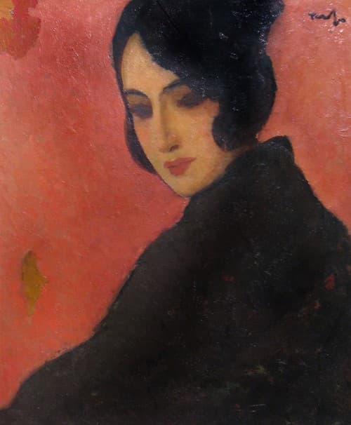 Spanish Woman — Nicolae Tonitza