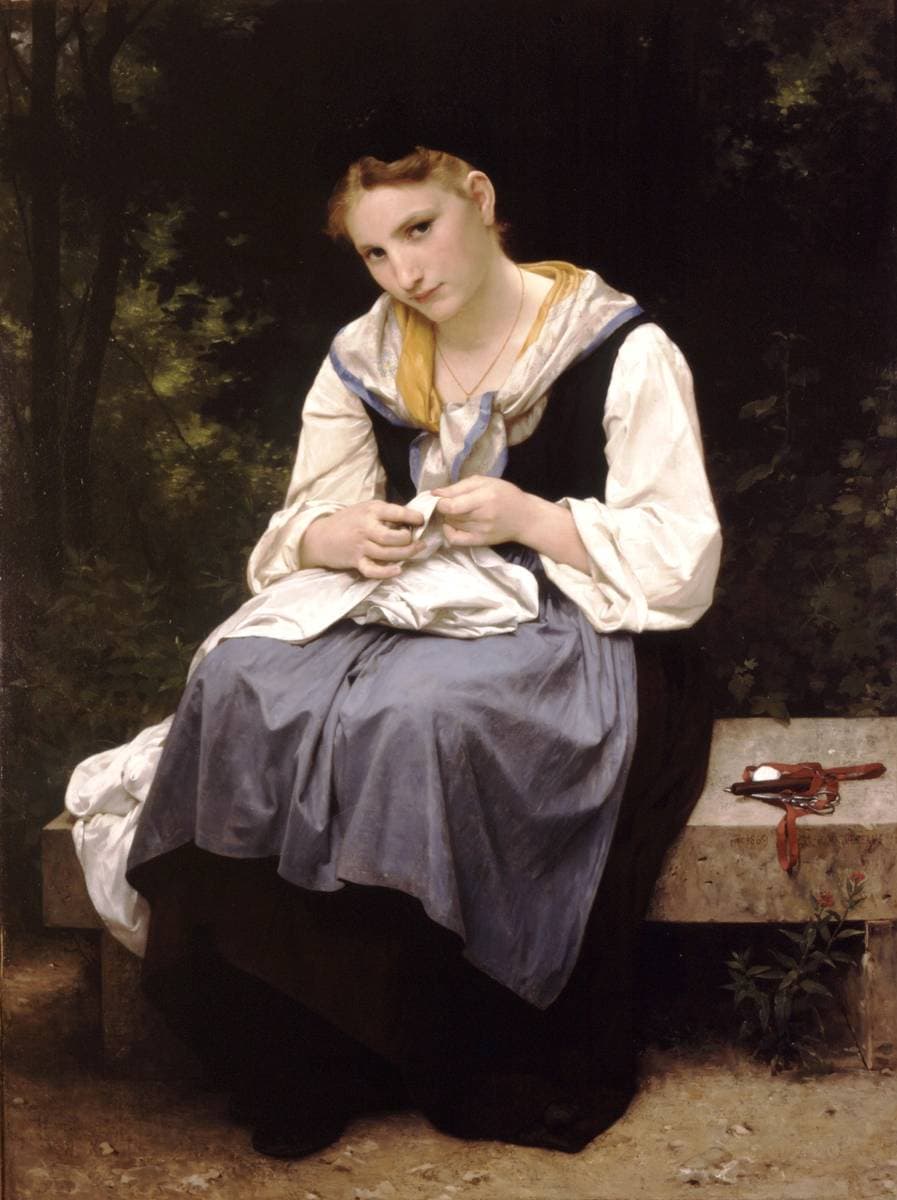 Young Worker — William-Adolphe Bouguereau
