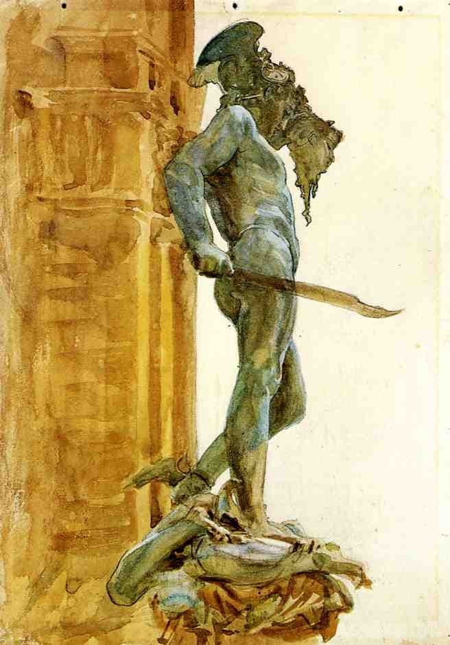 Perseus, Florence — John Singer Sargent