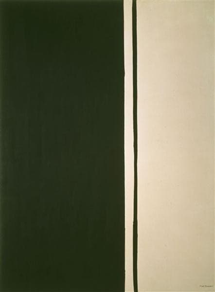 Black Fire I — Barnett Newman