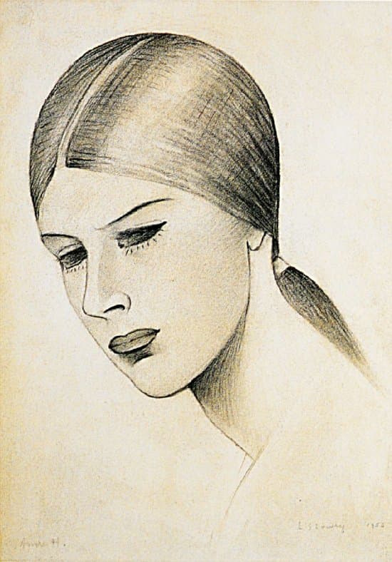Portrait of Ann II — L.S. Lowry
