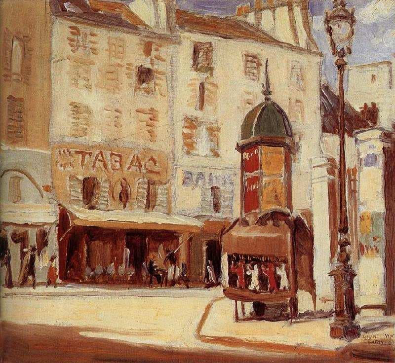 Street — Grant Wood