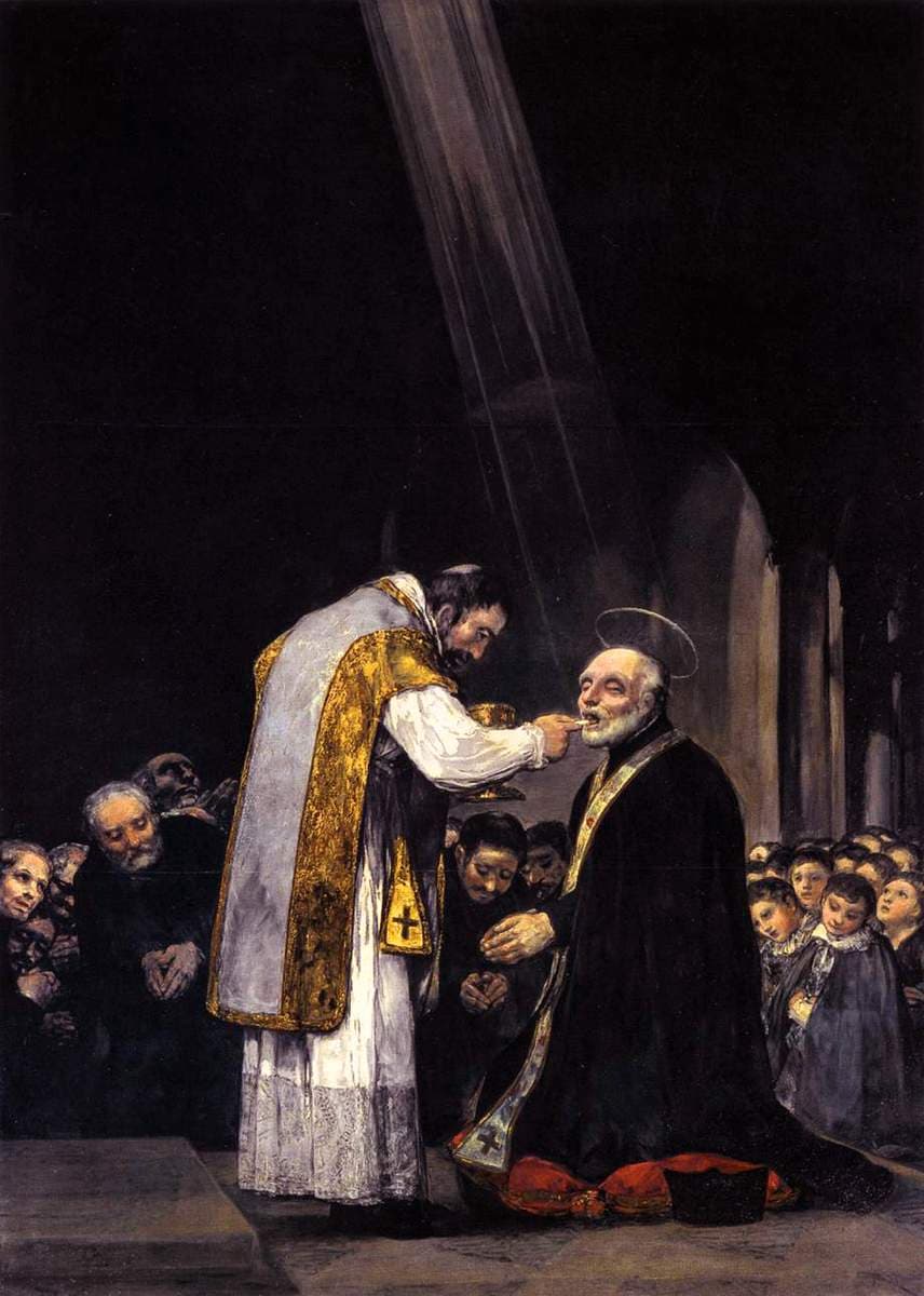 The Last Communion of St. Joseph Calasanz — Francisco Goya