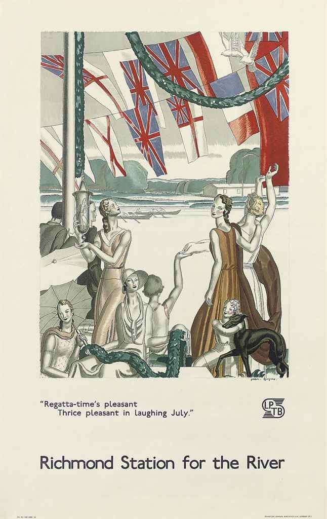 Regatta-Time's Pleasant, Richmond — Jean Dupas