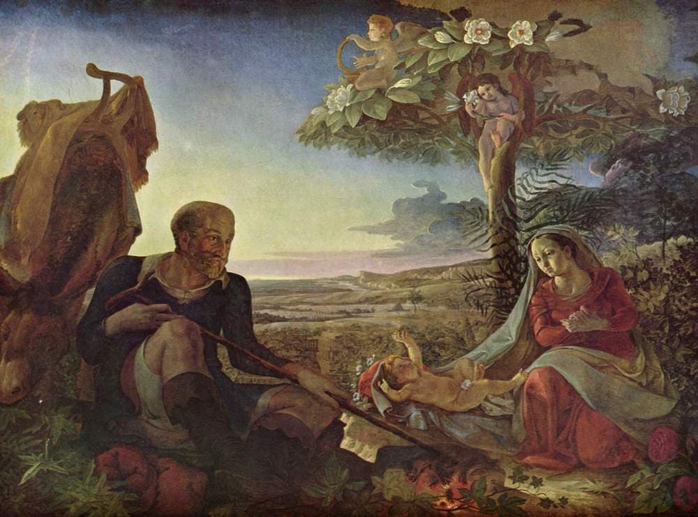Ruhe Auf Der Flucht — Philipp Otto Runge