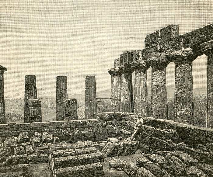Tempio Di Giunone Lacinia — Giuseppe Barberis