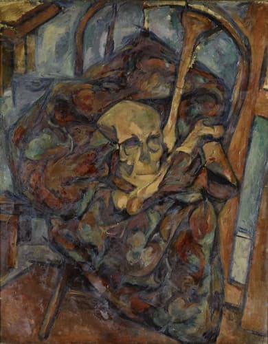 Still Life with Skull — Arshile Gorky