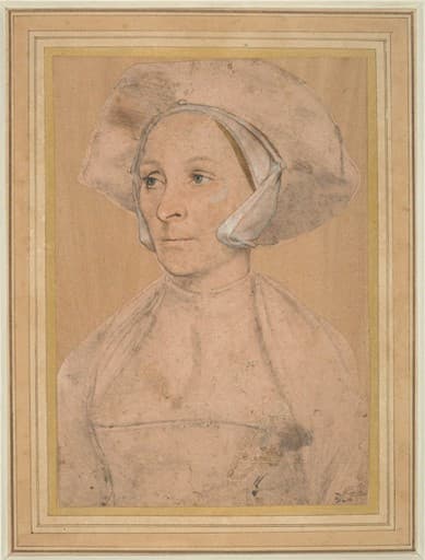 Portrait of an Englishwoman — Hans Holbein the Younger