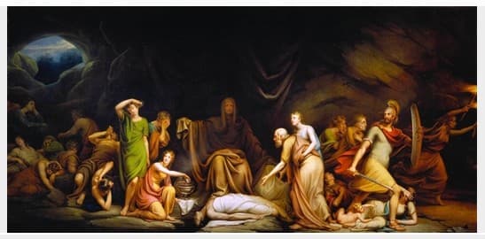 Court of Death — Rembrandt Peale