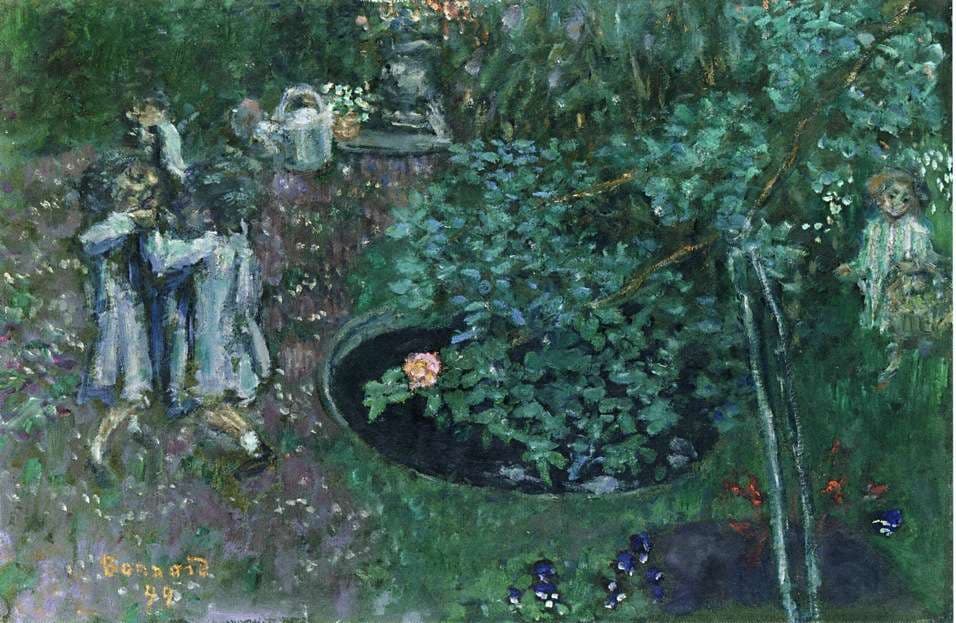 Children Playing in a Garden — Pierre Bonnard