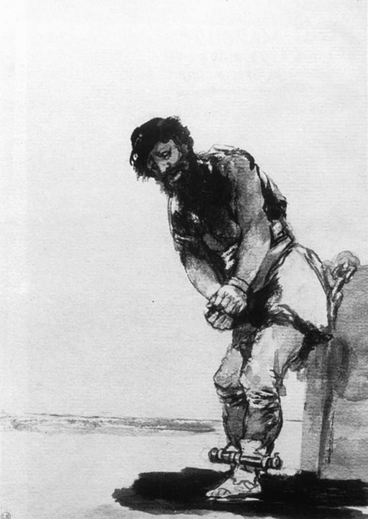 Chained Prisoner — Francisco Goya