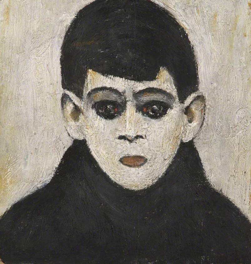 Head of a Boy — L.S. Lowry