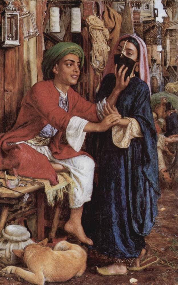 The Lantern Maker's Courtship — William Holman Hunt