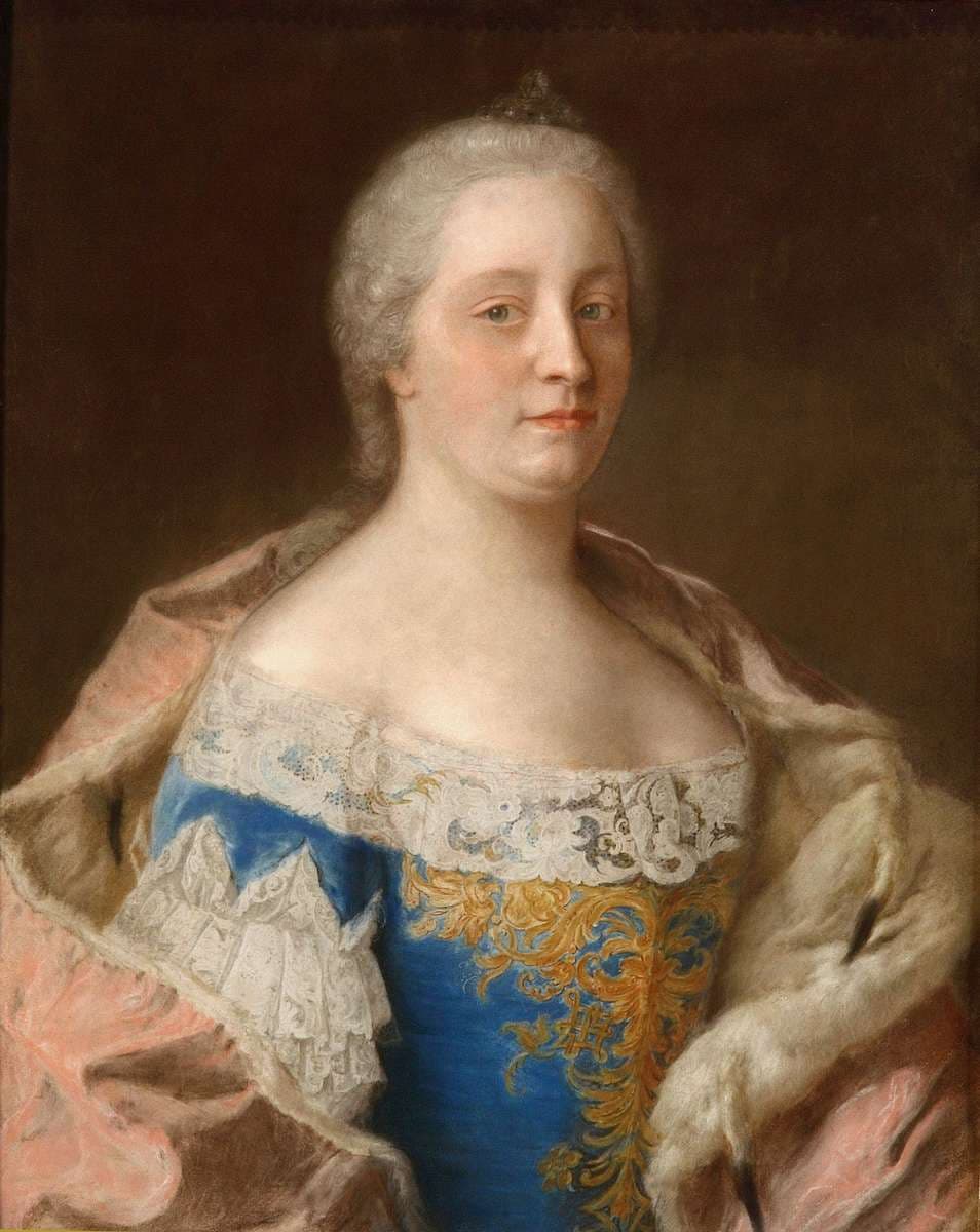 Empress Maria-Theresa of Austria — Jean-Étienne Liotard