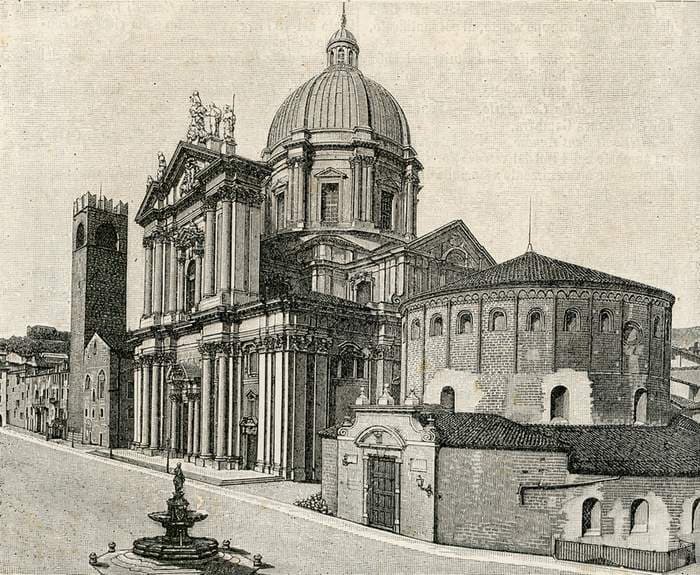 Duomo Nuovo O Cattedrale E Duomo Vecchio — Giuseppe Barberis