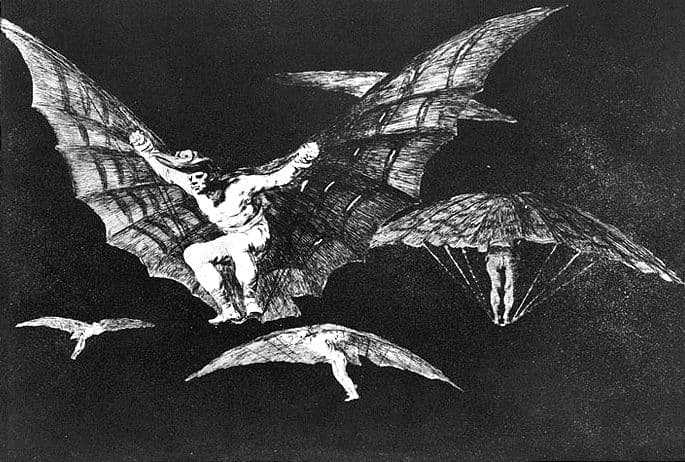 A way of flying — Francisco Goya