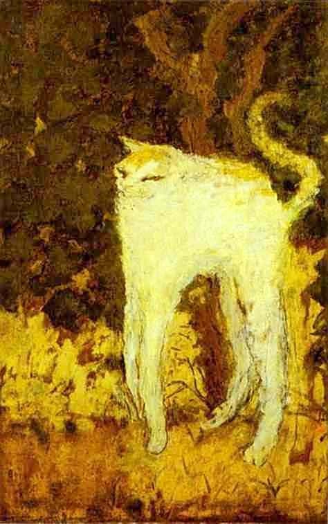 The White Cat — Pierre Bonnard