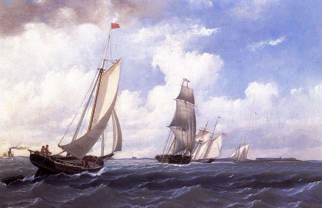 The ' Mary' of Boston Returning to Port — William Bradford