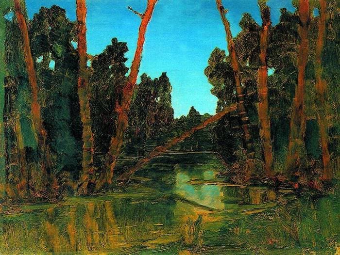 Forest swamp — Arkhip Kuindzhi