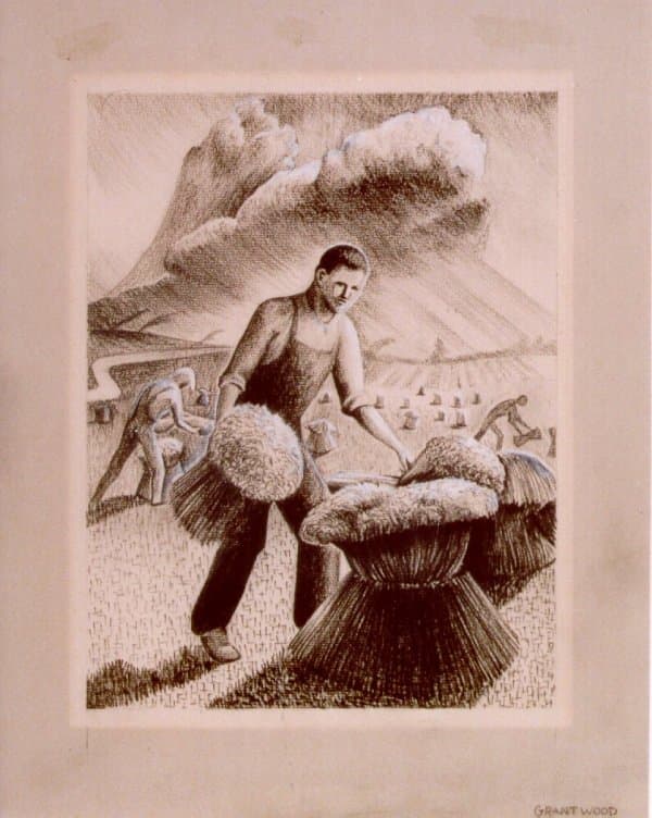Approaching Storm — Grant Wood